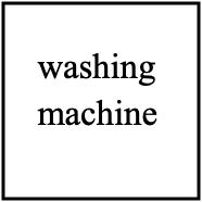 washing machine