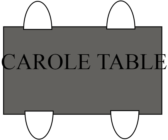 ZAGAS CAROLE TABLE