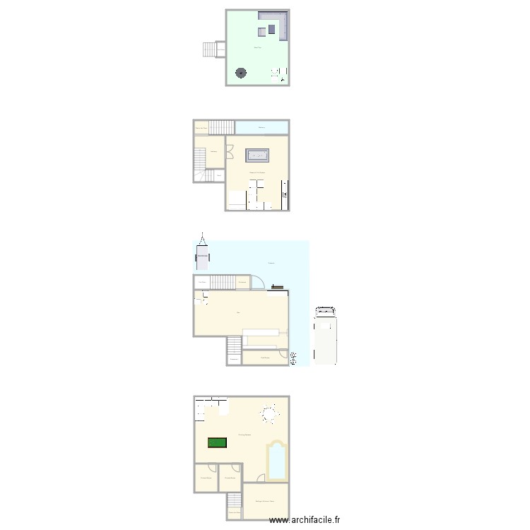 Bar. Plan de 0 pièce et 0 m2