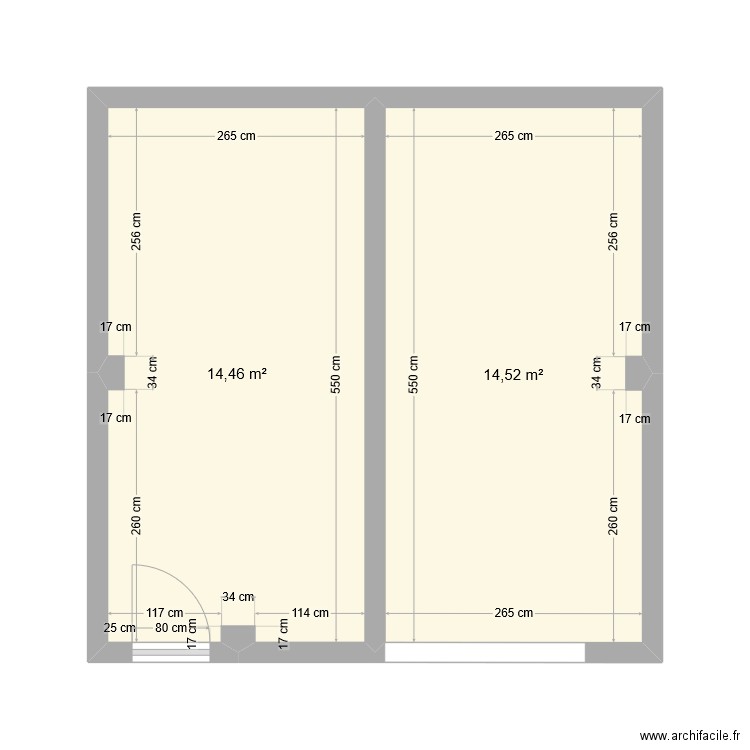 Quarto hospedes - Escoural. Plan de 0 pièce et 0 m2