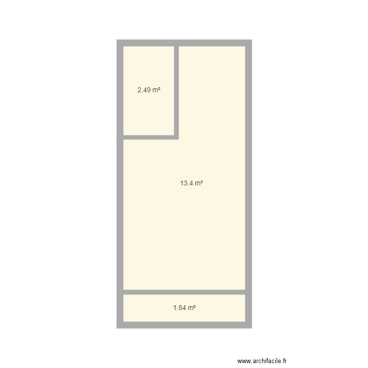 Kitnet  media 18  35 m. Plan de 0 pièce et 0 m2