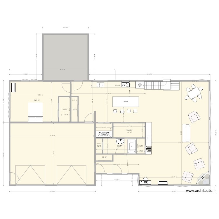 KJC Additiona. Plan de 0 pièce et 0 m2