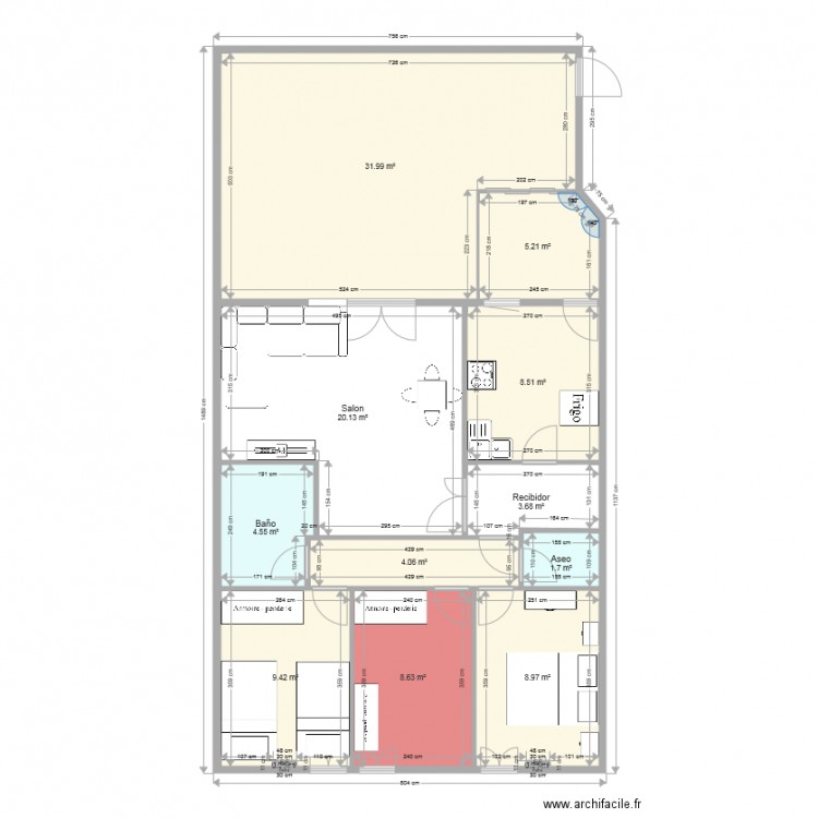 Avda Espa&ntilde;a 191. Plan de 0 pièce et 0 m2