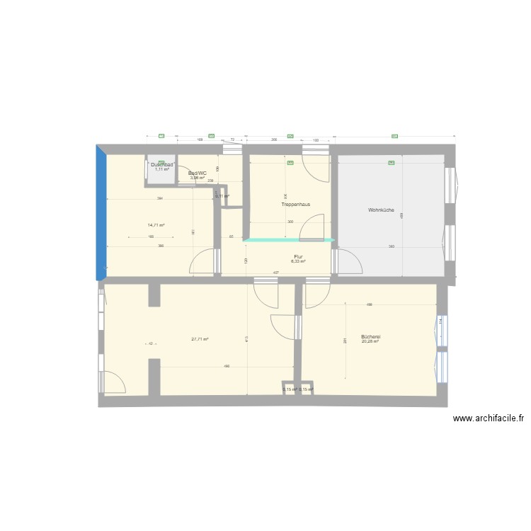 B 79  EG vers 8. Plan de 0 pièce et 0 m2