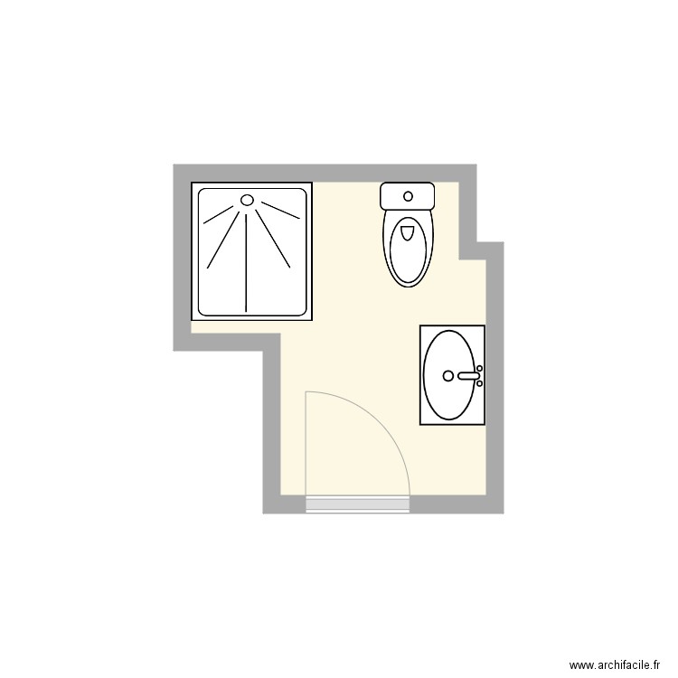 baño p. Plan de 0 pièce et 0 m2