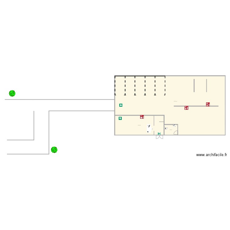 1 AC. Plan de 0 pièce et 0 m2