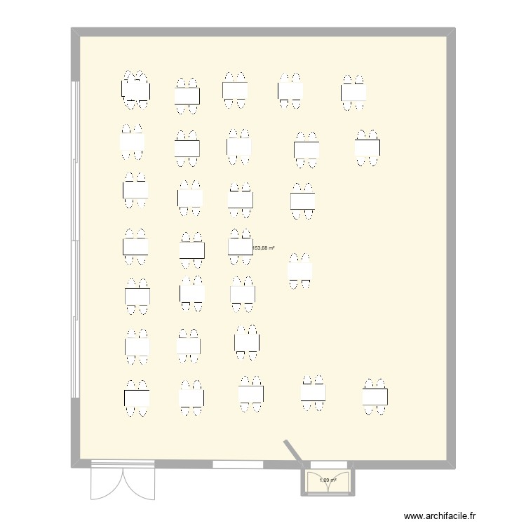comedor. Plan de 0 pièce et 0 m2