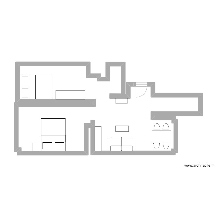 Piso Elfo 121. Plan de 0 pièce et 0 m2 Piso Elfo 121. Plan de 0 pièce et 0 m2