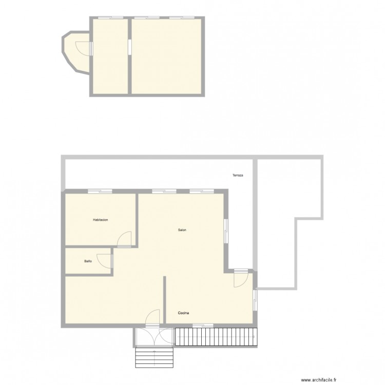 mijas manuel. Plan de 0 pièce et 0 m2