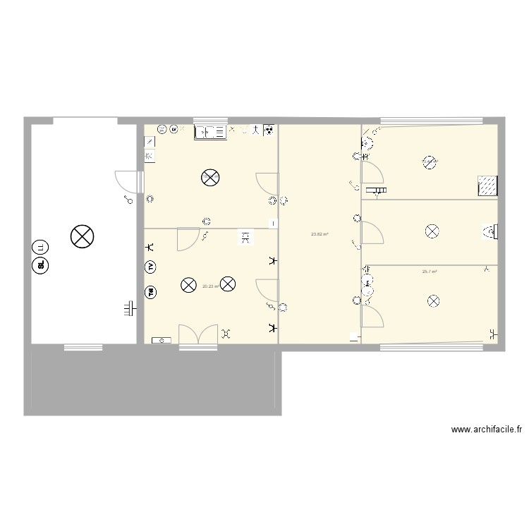 partie 1 elec. Plan de 0 pièce et 0 m2