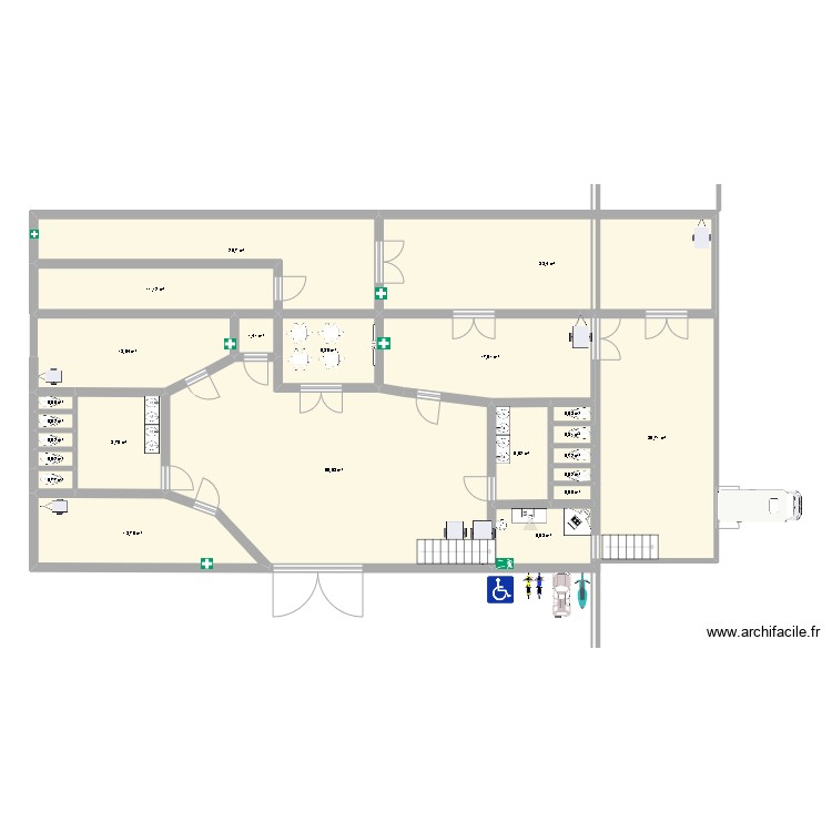 maqueta. Plan de 0 pièce et 0 m2