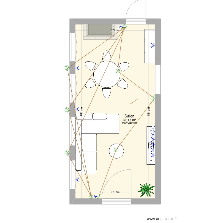 Wohnzimmer Erdgeschoss. Plan de 0 pièce et 0 m2