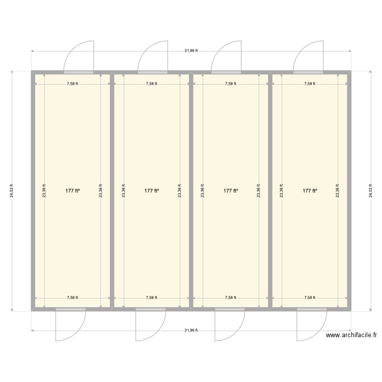 Germ 4 Room. Plan de 0 pièce et 0 m2