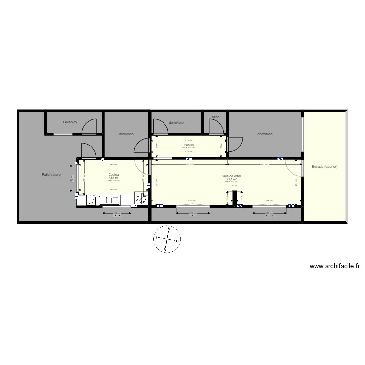 Casa 2. Plan de 0 pièce et 0 m2 Casa 2. Plan de 0 pièce et 0 m2