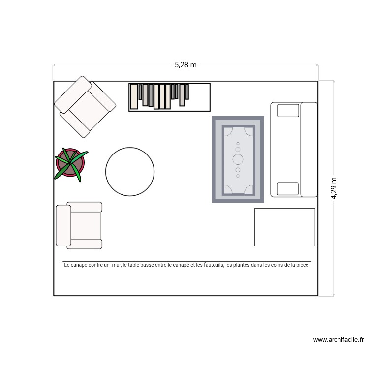 Les Regles du feng shui. Plan de 0 pièce et 0 m2