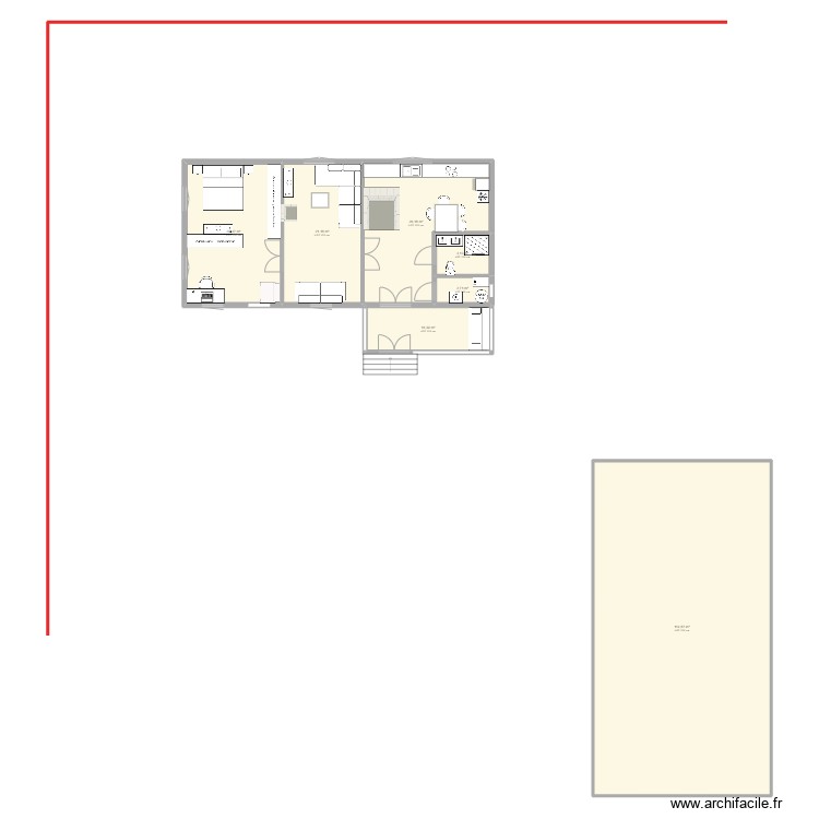 plan 2023 Kuxchici. Plan de 0 pièce et 0 m2