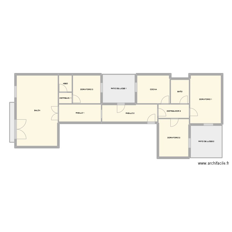 PASEO MURO 3 EJEA. Plan de 0 pièce et 0 m2