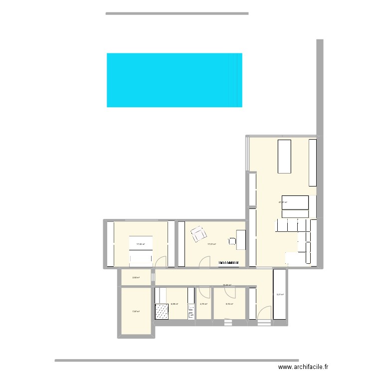 Le Casa. Plan de 0 pièce et 0 m2