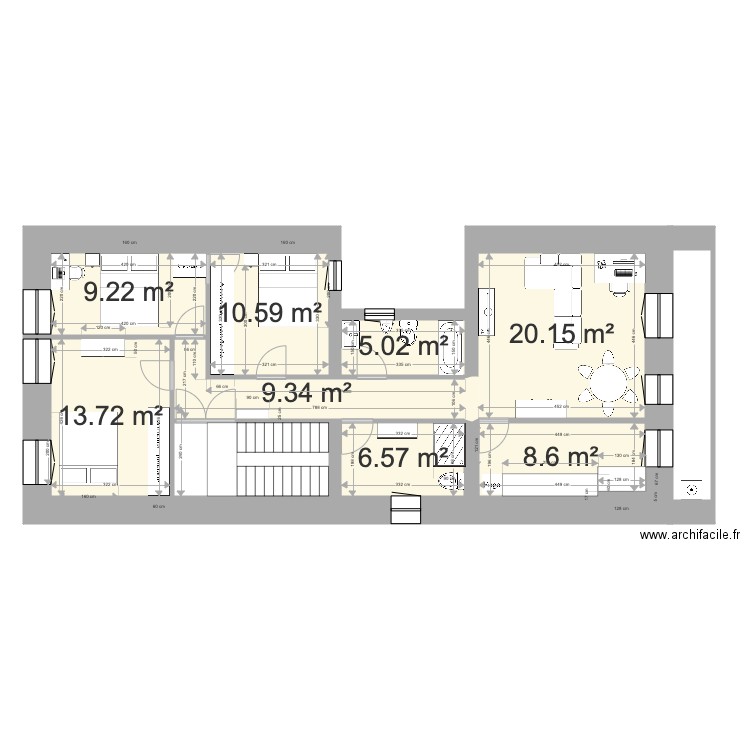 17 fevrier 2020. Plan de 0 pièce et 0 m2