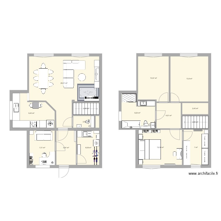 aroniowa. Plan de 0 pièce et 0 m2
