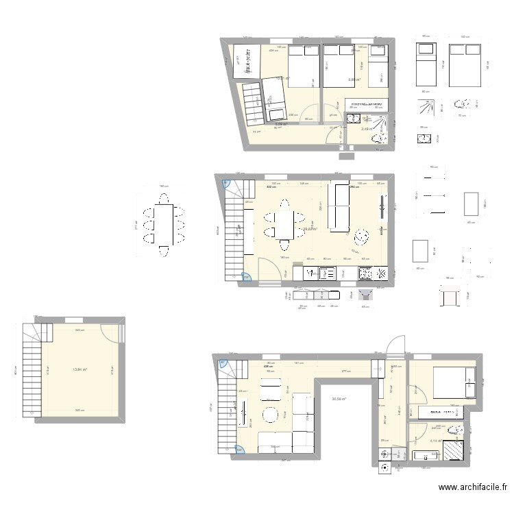 Poble. Plan de 0 pièce et 0 m2