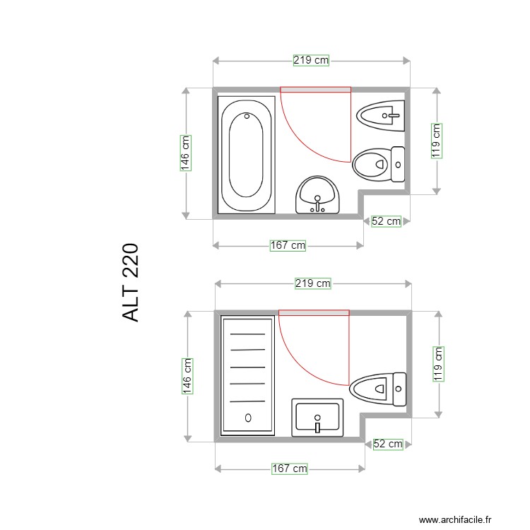 222. Plan de 0 pièce et 0 m2