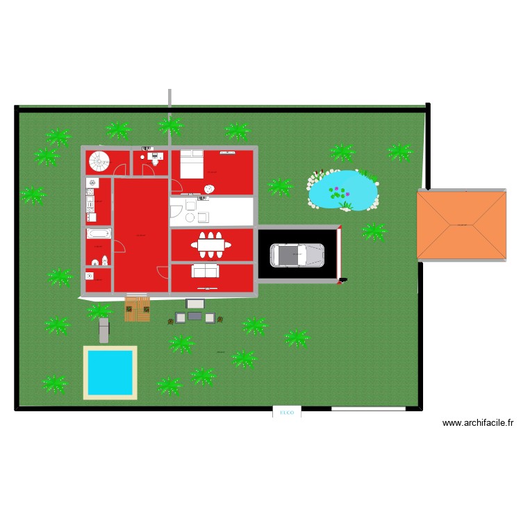MANSIÓN. Plan de 0 pièce et 0 m2