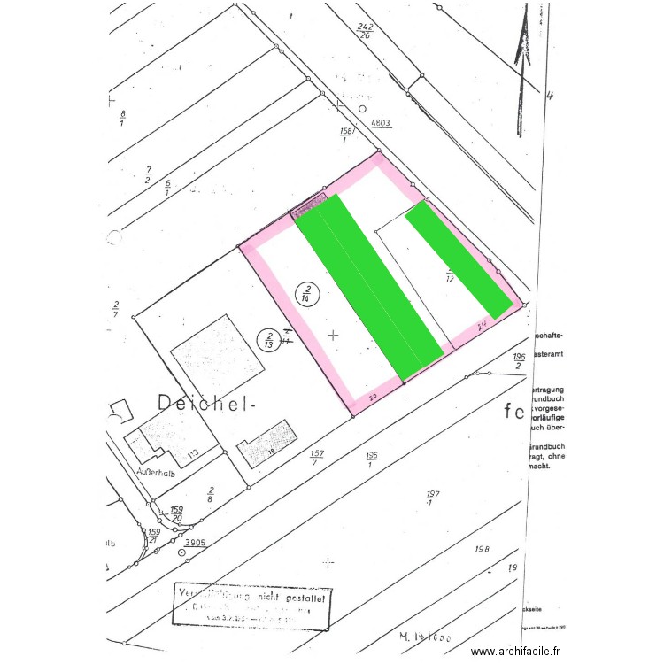 Lampertheim. Plan de 0 pièce et 0 m2