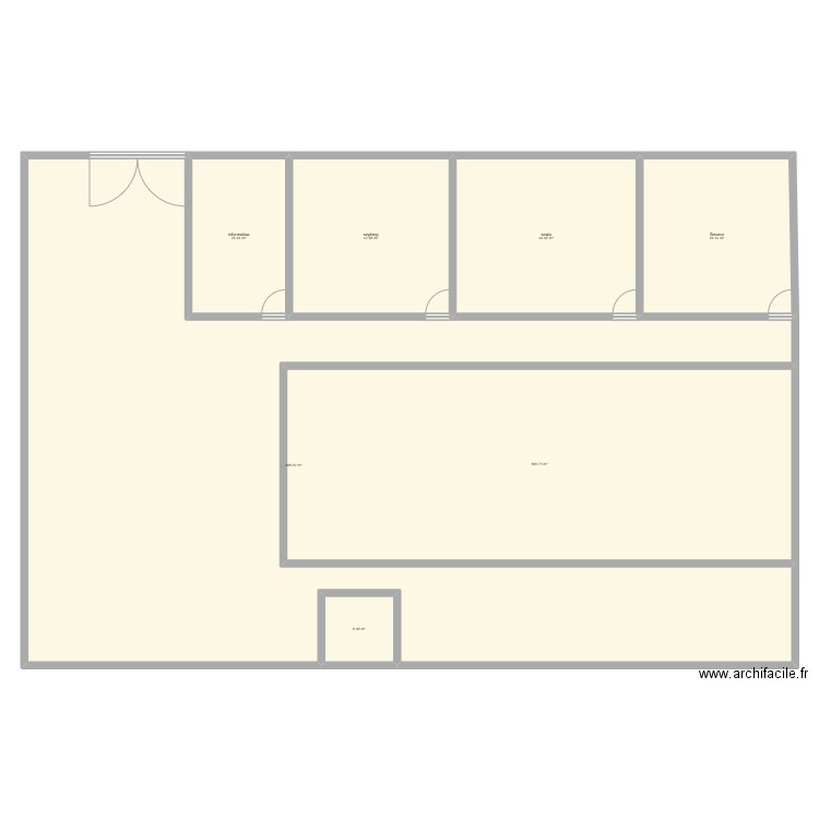 colegio. Plan de 0 pièce et 0 m2