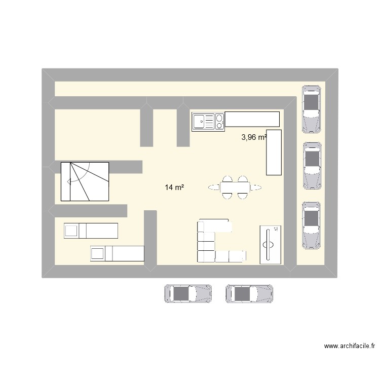 CASA SEGURIDAD. Plan de 0 pièce et 0 m2