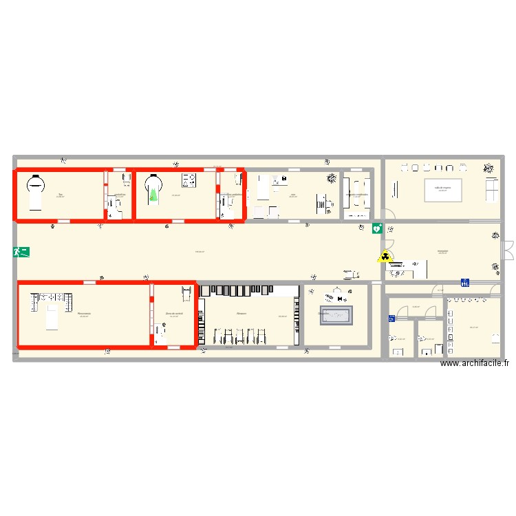 Radio diagnostico. Plan de 0 pièce et 0 m2
