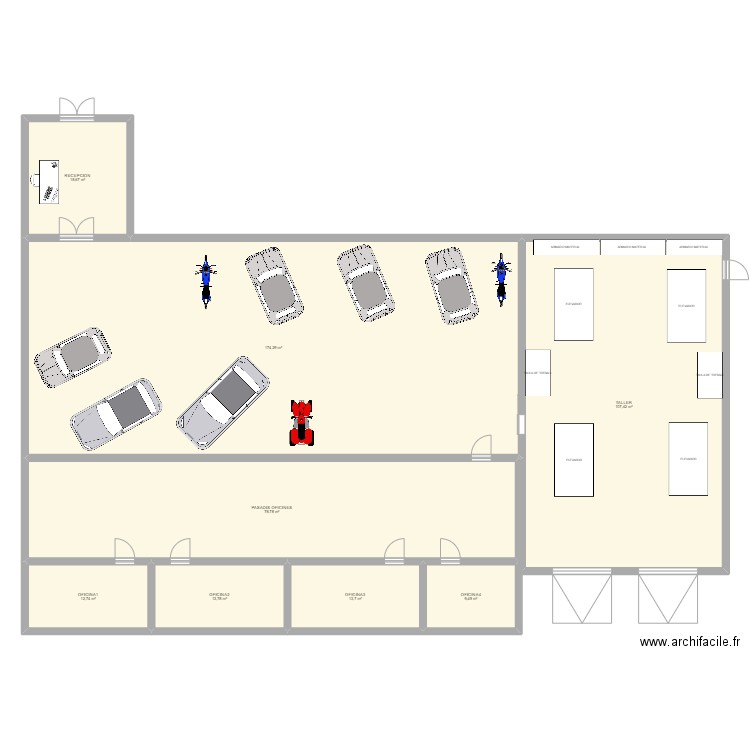 pla d empresa. Plan de 0 pièce et 0 m2