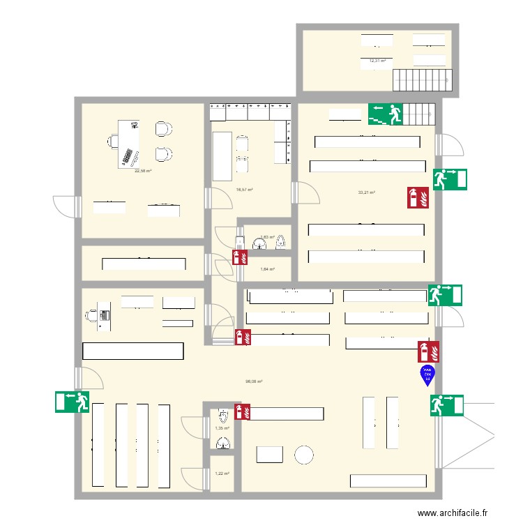 6a 6b. Plan de 0 pièce et 0 m2 6a 6b. Plan de 0 pièce et 0 m2