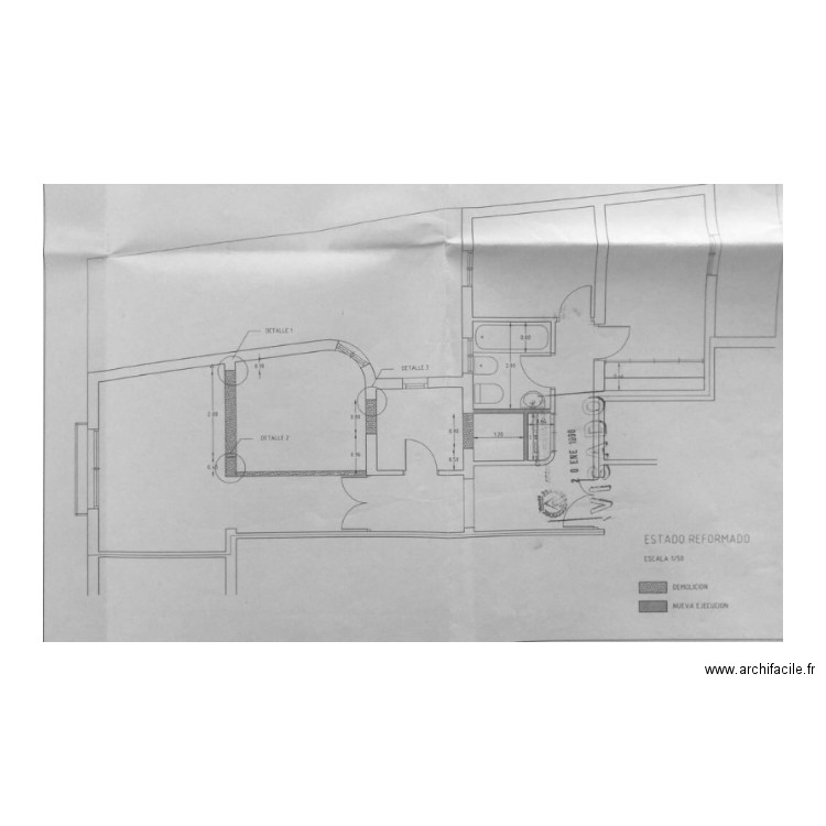 Plano. Plan de 0 pièce et 0 m2