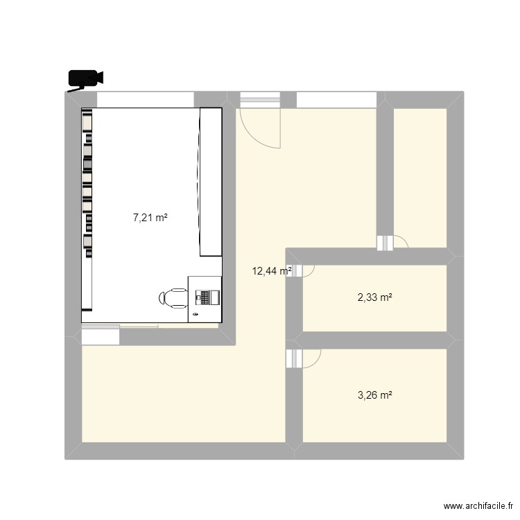 mi local . Plan de 0 pièce et 0 m2