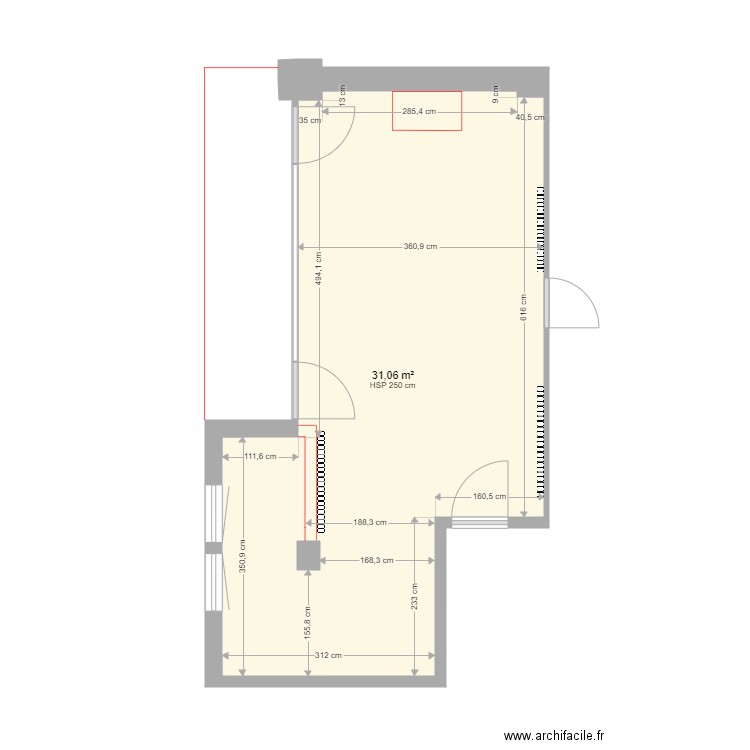 Bergueda 2 COMEDOR SOLO Real 211208. Plan de 0 pièce et 0 m2
