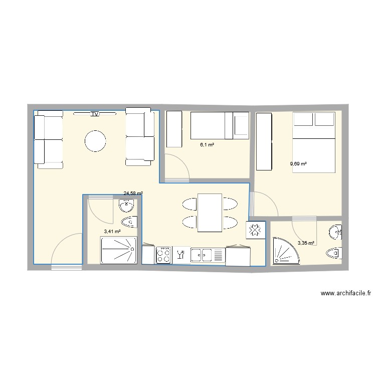 apartamentoSule. Plan de 0 pièce et 0 m2