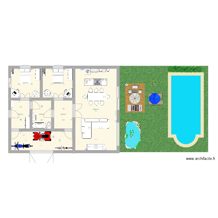 casa  grande 2. Plan de 0 pièce et 0 m2
