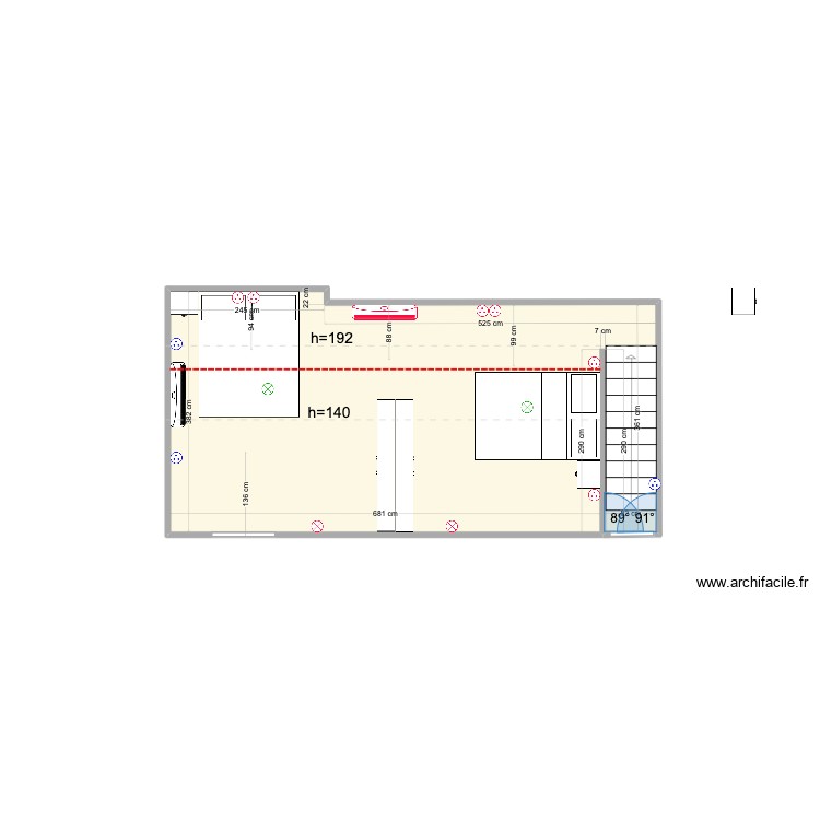 POLOGNE mezzanine 2. Plan de 0 pièce et 0 m2