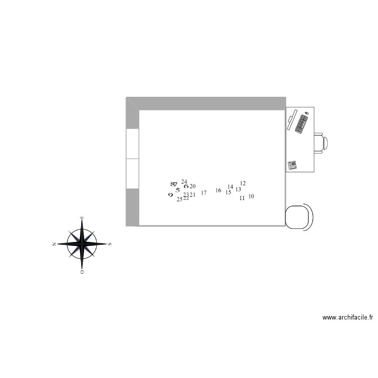 crimen. Plan de 0 pièce et 0 m2