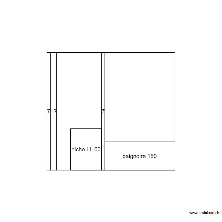 1 et 2. Plan de 0 pièce et 0 m2