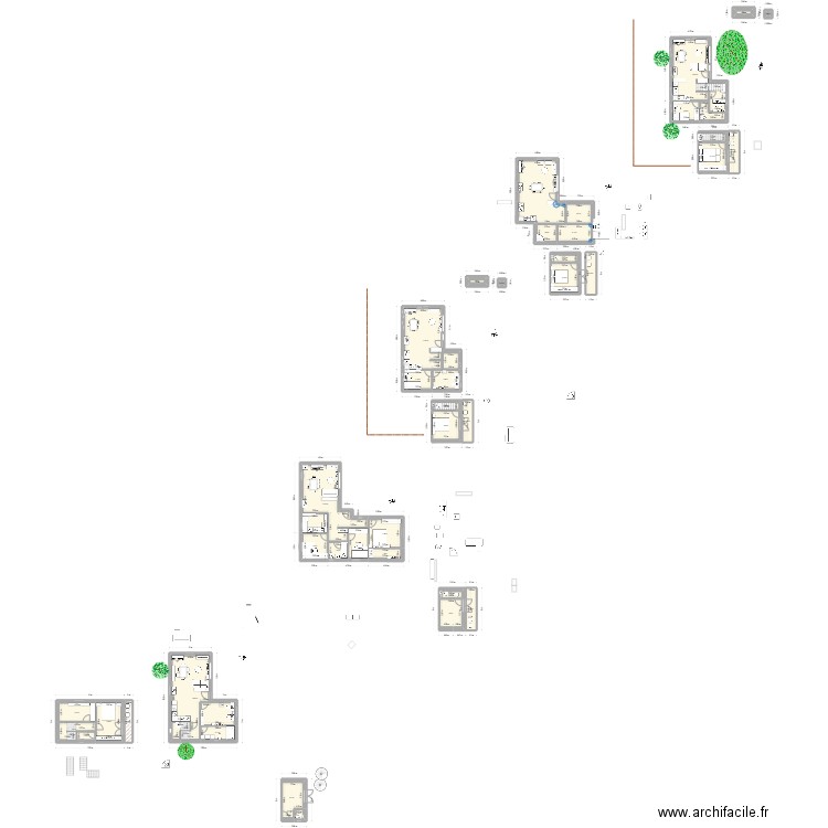 casa. Plan de 0 pièce et 0 m2