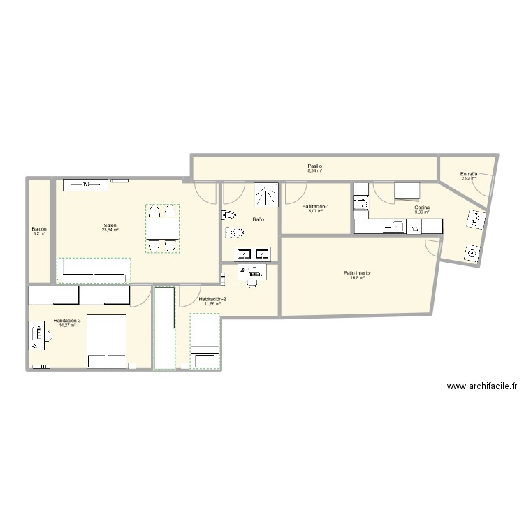 PFC3-Original. Plan de 0 pièce et 0 m2