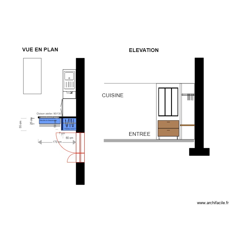 ENTREE chez VERO. Plan de 0 pièce et 0 m2