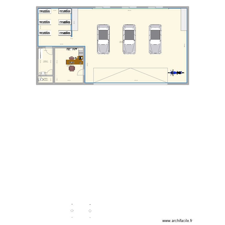 plan de empresa ONI-RACING. Plan de 0 pièce et 0 m2