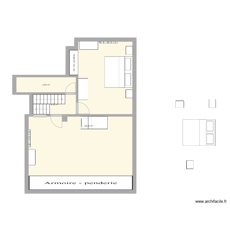 Mansarda 2. Plan de 0 pièce et 0 m2