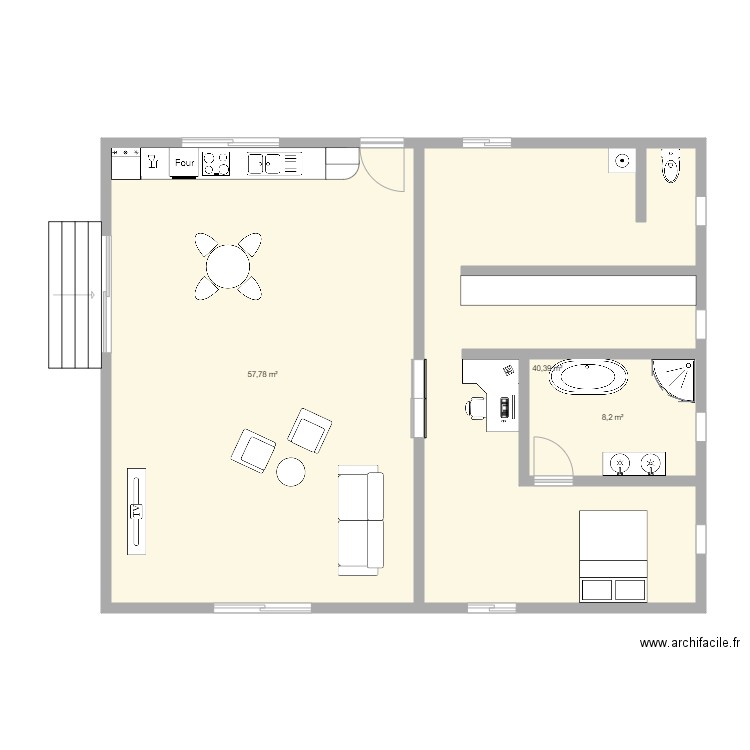 Maison Régina et Paulo. Plan de 0 pièce et 0 m2