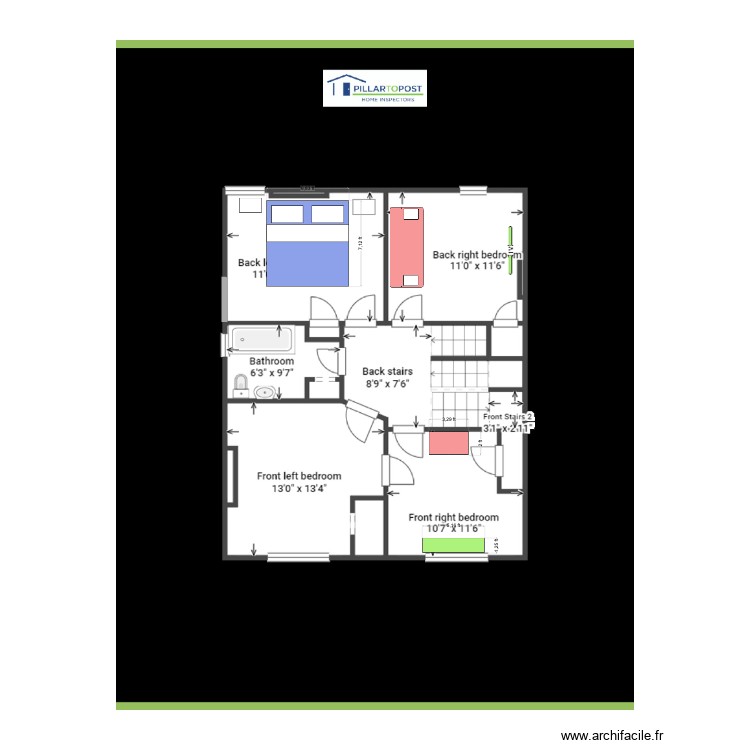 Hartford - 2nd Floor Layout s. Plan de 0 pièce et 0 m2