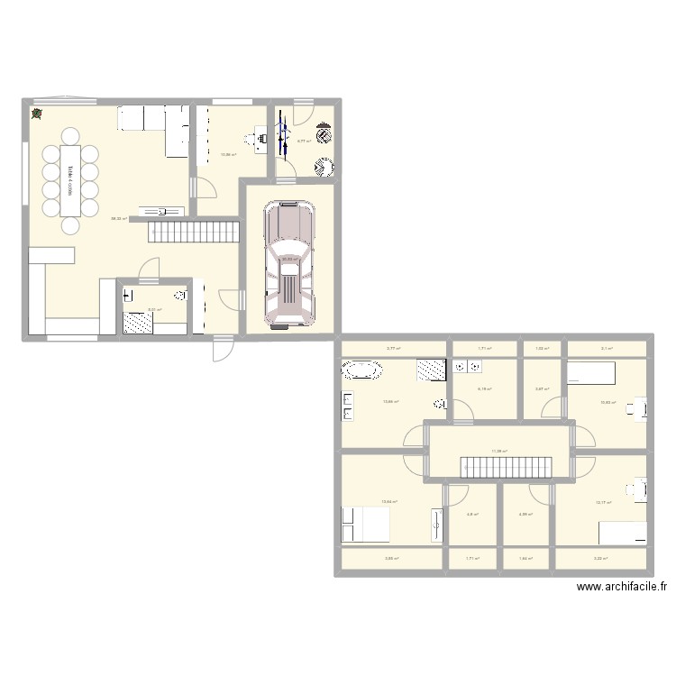 HOME. Plan de 0 pièce et 0 m2