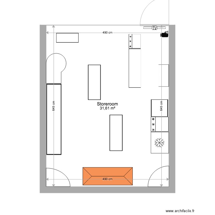 Asia Shoppy. Plan de 0 pièce et 0 m2